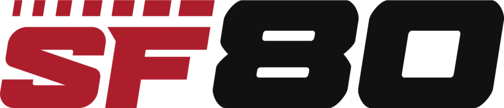 Main red and black SunFire radiant heater logo
