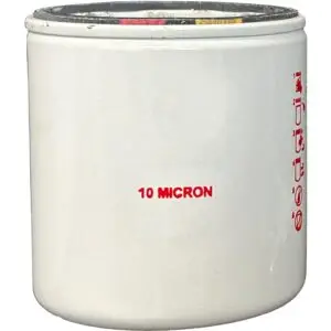 Spin on fuel filter for SunFire radiant heaters