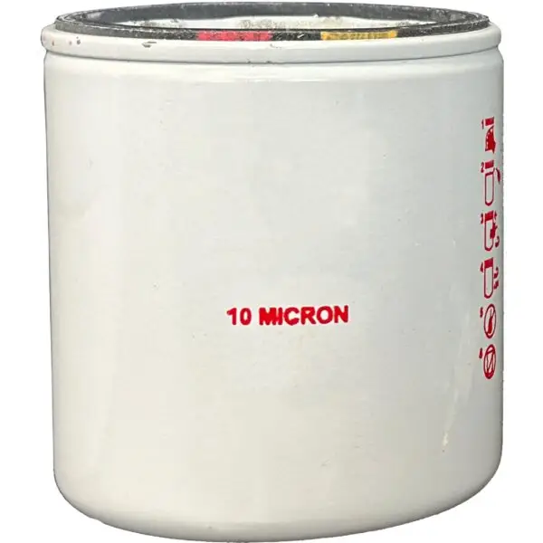 Spin on fuel filter for SunFire radiant heaters