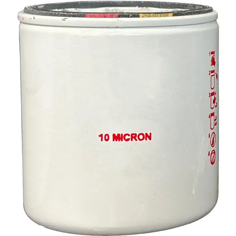 Spin on fuel filter for SunFire radiant heaters