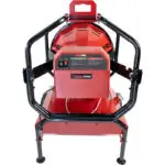 Rear backside view of the SunFire SF160 heater to show its modern design and durability.